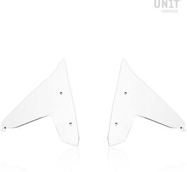 Unitgarage / ユニットガレージ Pair of deflectors, Transparent | 3215-Transparent