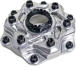 Evotech Sprocket Mounting Hub And Sprocket Carrier Flange Triumph Speed ​​Triple 1200 Rs, Silver | KIT-PCOR-07-01_Sil_Sil