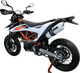 GPR / ジーピーアール Original For Ktm Enduro 690 R 2019/20 E4 Homologated スリッポンエキゾースト Catalized Albus Evo4 | E4.KT.204.ALBE4
