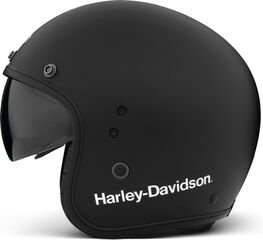 Harley-Davidson Classic #1 X14 サン・シールド 3/4 ヘルメット, マット・ブラック | 98157-22EX
