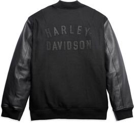 Harley-Davidson Men'S Varsity Jacket, Black | 97013-23VM