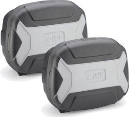 GIVI / ジビ Trekker Lite - Monokey サイドケース（ペア） ブラック, 35 L. | TRK35BNPACK2