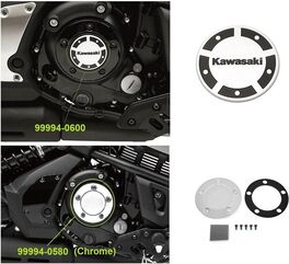 Kawasaki / カワサキ クラッチ カバー パネル, アルミニウム | 999940600