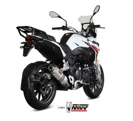 MIVV / ミヴマフラー Oval Stainless Steel Exhaust | E.006.LX1
