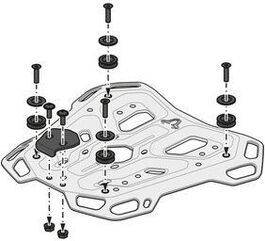 SW-MOTECH / SWモテック TRAX ADV トップケースシステム | GPT.11.953.70000/S