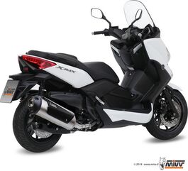 MIVV / ミヴURBAN スリップ オン ステンレススチール for YAMAHA XMAX 400 (2013 - 2016) | C.YA.0009.B