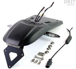 Unitgarage / ユニットガレージ Rear fender with license plate kit, Black | 1651+1682-Black