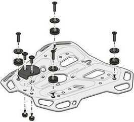 SW-MOTECH / SWモテック TRAX ADV top case system | GPT.07.904.70100/S
