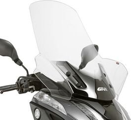 GIVI / ジビ Windscreen for Yamaha Tricity 125/155, clear screen, dim HxW 74x63cm | 2120DT