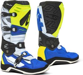 Forma / フォーマ Pilot Standard Off-Road Fit, Yellow Fluo/White/Blue | FORC590-789811