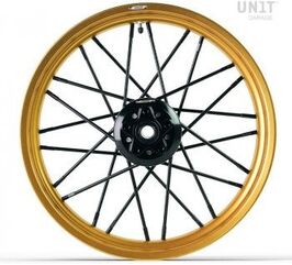 Unitgarage / ユニットガレージ Gold pair of spoked wheels R18, R18 B, Transcontinental 24M9 | 3408