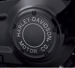 ハーレーダビッドソン ダービーカバー MOTOR CO ロゴ 18年以降 FLSB 黒 | 25701023