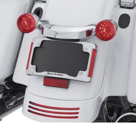 ハーレーダビッドソン カーブ ライセンスプレート フレーム LED ライト | 67900275