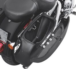 ハーレーダビッドソン リジッド - ロッキング - レザー - サドルバッグ | 91615-09A