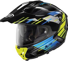 Nolan / ノーラン X-LITE フルフェイス ヘルメット X-552 ULTRA WAYPOINT, Blue Yellow, Size XL | XU50006390206