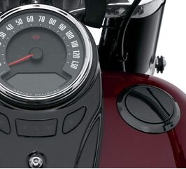 Harley-Davidson Kit,Fuel Fill,Flush Mount,Blac | 61100210