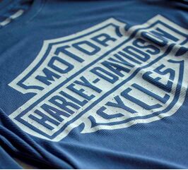 Harley-Davidson Tee-Knit, Gray Blue | 96237-23VW