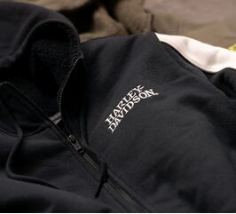Harley-Davidson Hoodie-Knit, Black Beauty | 96239-24VW