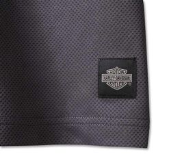 Harley-Davidson Tee-Knit, Colorblock-Design-Blackened Pearl | 96544-23VM