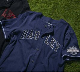 Harley-Davidson Men'S Hometown Baseball Shirt, Caban | 96801-23VM