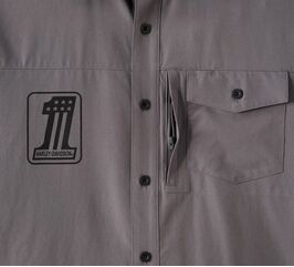 Harley-Davidson Shirt-Woven, Blackened Pearl | 96865-23VM
