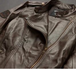 Harley-Davidson Jacket-Leather, Brown leather | 97040-23VW