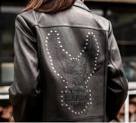 Harley-Davidson Jacket-Leather, Black | 97046-23VW