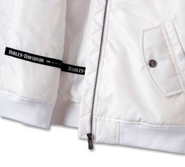 Harley-Davidson Jacket-120Th,Bomber,Woven, Bright White | 97532-23VW