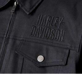 Harley-Davidson Women'S Layering System Trucker Riding Jacket, Black | 98142-23VW