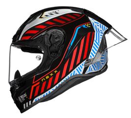 NEXX Race Helmet X.R3R OUT BRAKE BLACK.WHITE, Size: XXS | 01XR301412012