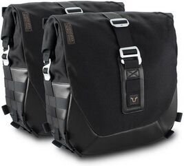 SW-MOTECH Legend Gear side bag system LC Black Edition Kawasaki W800 Street / Cafe (18-). | BC.HTA.08.933.20100