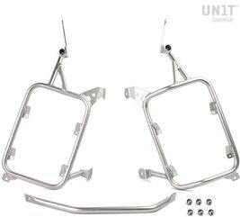Unitgarage / ユニットガレージ Subframes for aluminum side panniers Atlas R1200GS LC - R1250GS & ADV, Silver | 1927-Silver