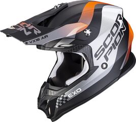 Scorpion / スコーピオン Exo Offroad Helmet Vx-16 Air Soul オレンジ マットブラック | 46-376-168