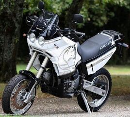 Powerbronze / パワーブロンズ スタンダード スクリーン CAGIVA ELEFANT ブラック | 410-C103-003