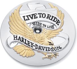 ハーレーダビッドソン LIVE TO RIDE - コレクション/ゴールド - エアクリーナートリム | 29328-99