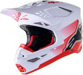 Alpinestars / アルパインスターズ Off Road Red/White Supertech M10 Helmet | 8301623-3182