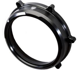 CNC Racing / シーエヌシーレーシング Clear Oil Bath Clutch Cover Ducati Panigale Series, ブラック | CA200B