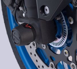 SW Motech Rear axle crash pad kit. Black. Suzuki GSX-8S (22-). | STP.05.176.10600/B