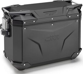 GIVI / ジビ アルミ サイドケース Trekker Outback（トレッカーアウトバック） Evo 48 - 左 - ブラック / 48 L. / （最大荷重10kg） | OBKE48BL
