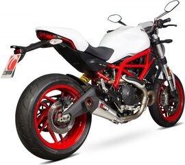 Scorpion / スコーピオンエキゾースト Serket （Taper）テーパースリップオン. Removes Factory Catalyst. ステンレススリーブ Ducati Monster | RDI65SEO