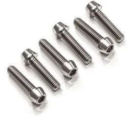 CNC Racing / シーエヌシーレーシング Clutch cover Ducati SBK Panigale series screw kit - Titanium, Titanium | KV430X