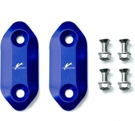 Valtermoto / バルターモト ミラーホールカバー ブルー | TAS15 02