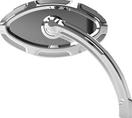 ARLEN NESS / アレンネス ミラー CAT EYE BEVELED ショート STEM 左側 クローム | 13-131