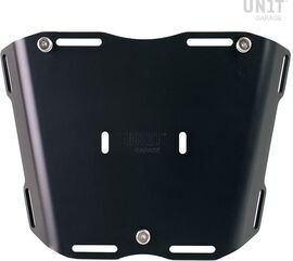 Unitgarage / ユニットガレージ Top case plate for luggage rack, Black | AL5-Black