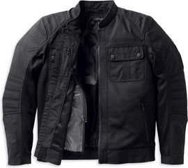 Harley-Davidson Men'S Zephyr Mesh Jacket W/ Zip-Out Liner, Black | 98130-22EM
