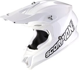 Scorpion / スコーピオン Vx / 16 Air Uni オフロード ヘルメット ホワイト / ホワイト | 46 / 100 / 06