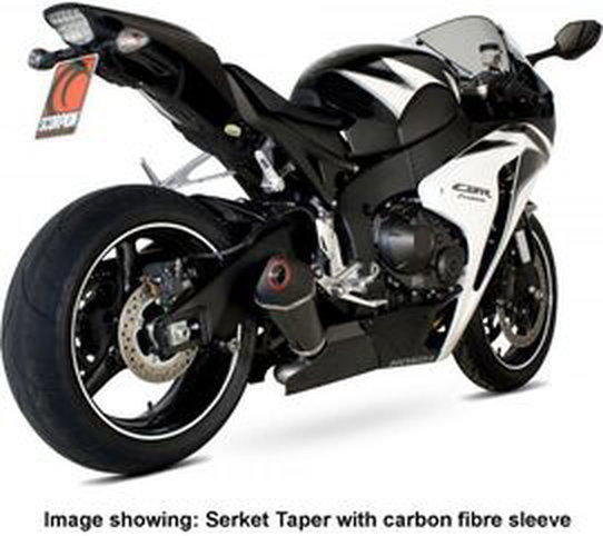 Scorpion / スコーピオンエキゾースト Serket （Taper）テーパースリップオン チタンスリーブ eマーク Honda CBR 1000 RR 08-11 2008 - | RHA95TEO