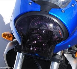 Powerbronze / パワーブロンズ ヘッドライトプロテクター ライトティント KAWASAKI VERSYS 650, 06-09 | 440-K453-001