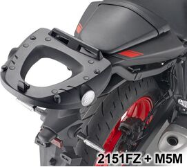 Givi / ジビ モノロックトップケース リアラック Yamaha MT-03 20-- M5M・M6Mプレートとの使用可能 | 2151FZ