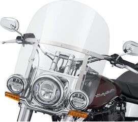 ハーレーダビッドソン デタッチャブル キング ウインドシールド 18年以降 FLDE、FLHC クリア/ポリッシュ | 57400332